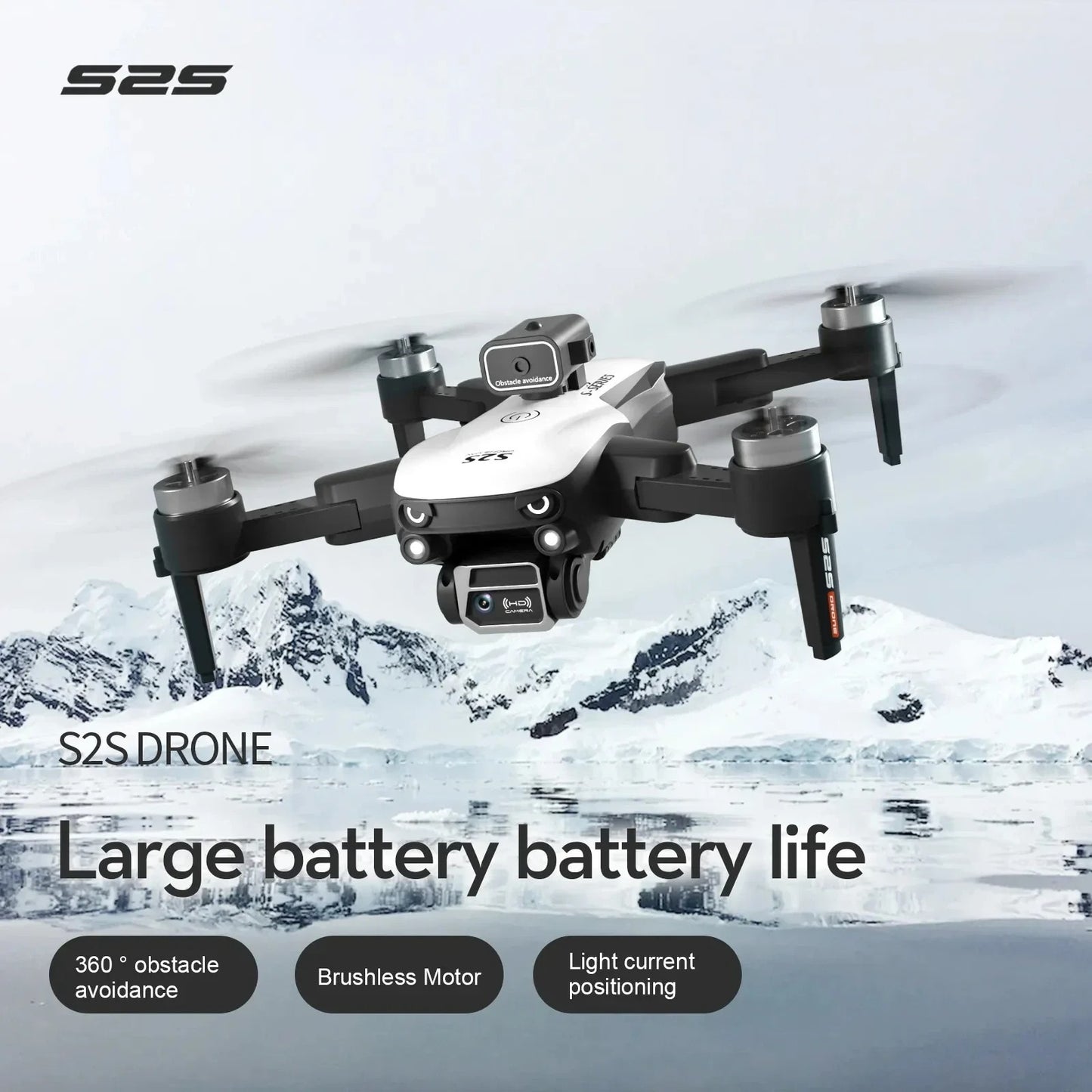 S2S Mini Drone 4k 8K HD Camera Obstacle
