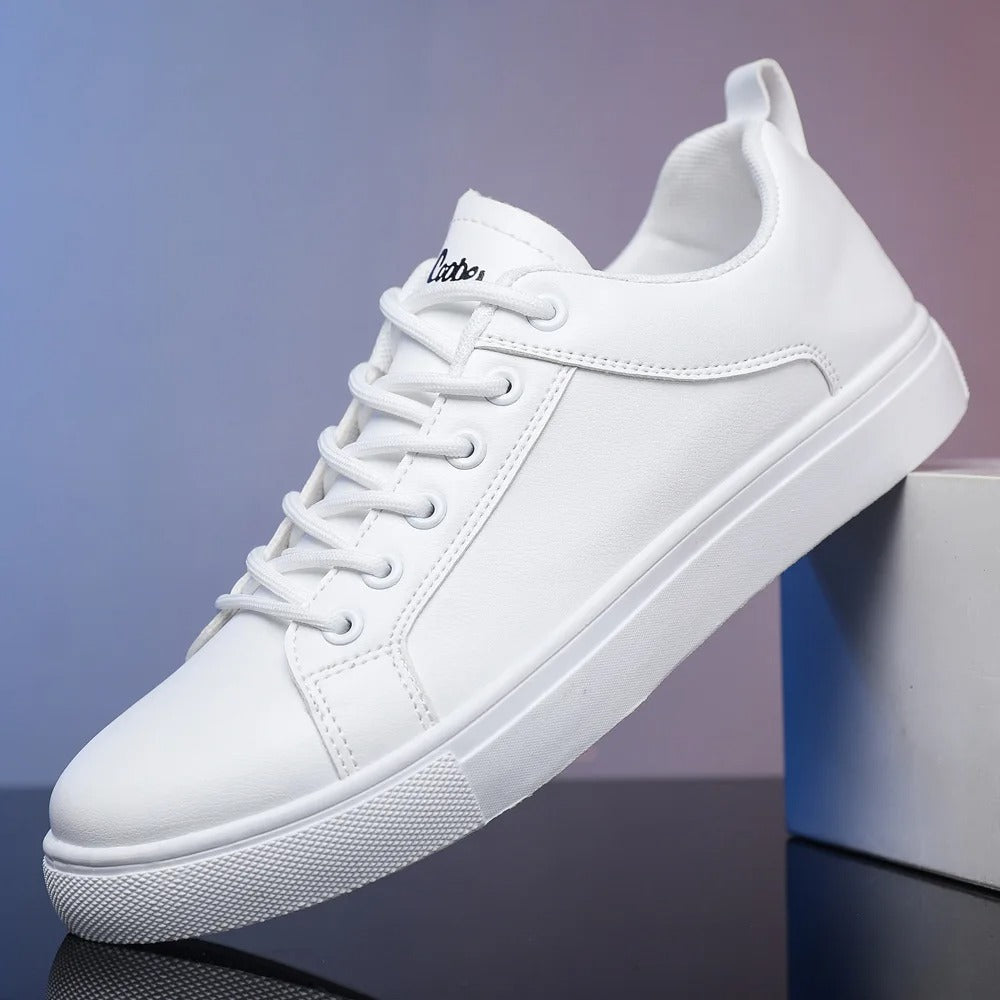 Men's White Shoes Skateboarding Shoes