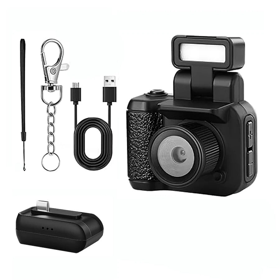 Mini Keychain Camera1080P Small Digital Video Camcorder