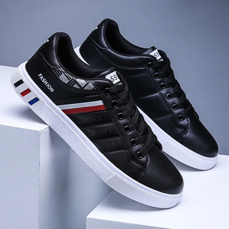 Men's White Shoes Skateboarding Shoes