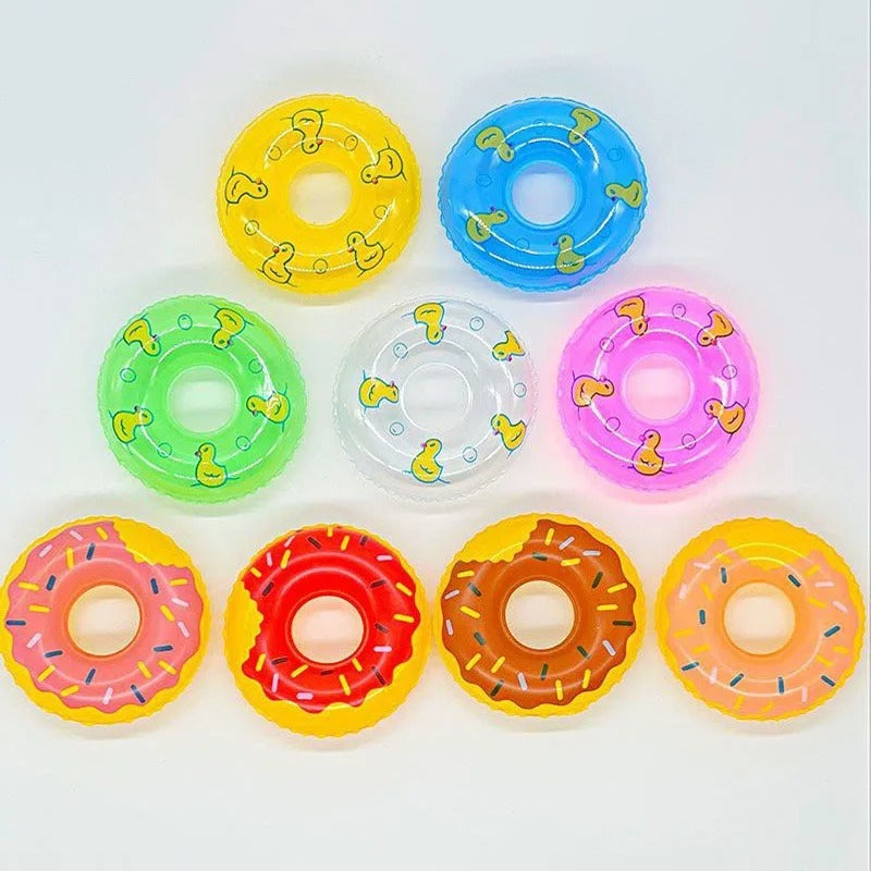 1-30PCS inflatable mini swimming rings
