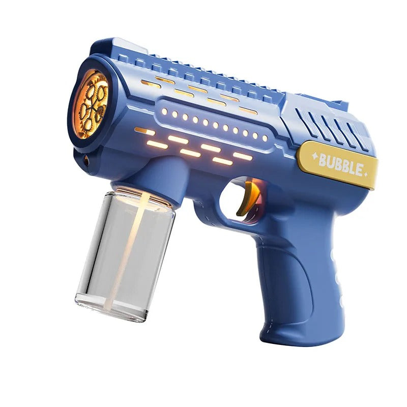 2024 New Automatic Light Bubble Machine Bubbles Gun