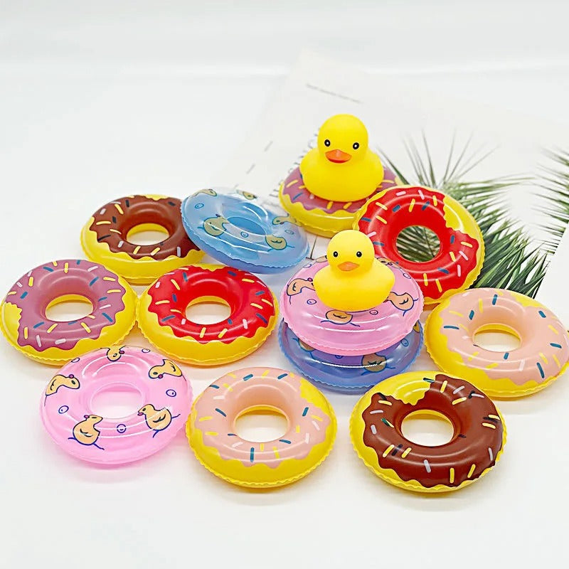 1-30PCS inflatable mini swimming rings