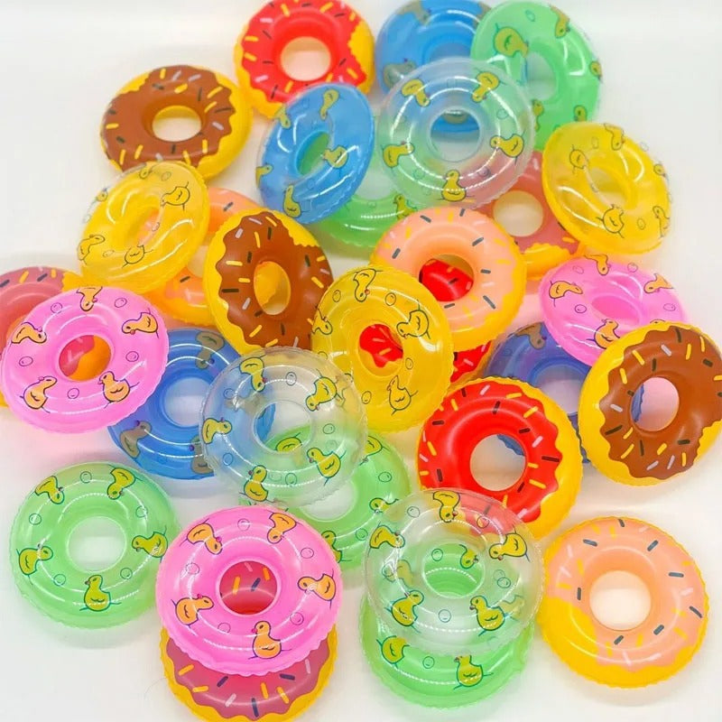 1-30PCS inflatable mini swimming rings